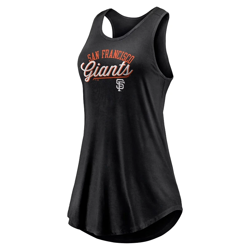 Fanatics San Francisco Giants Simplicity Swing Racerback Scoop Neck Tank Top