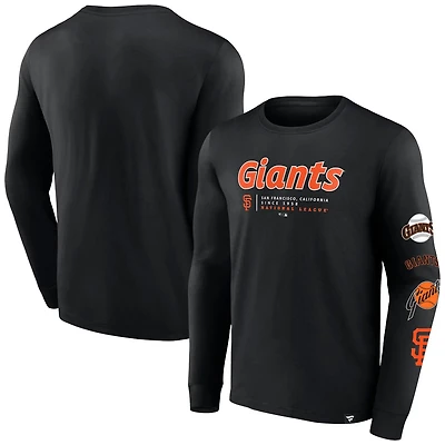 Fanatics San Francisco Giants Strike the Goal Long Sleeve T-Shirt