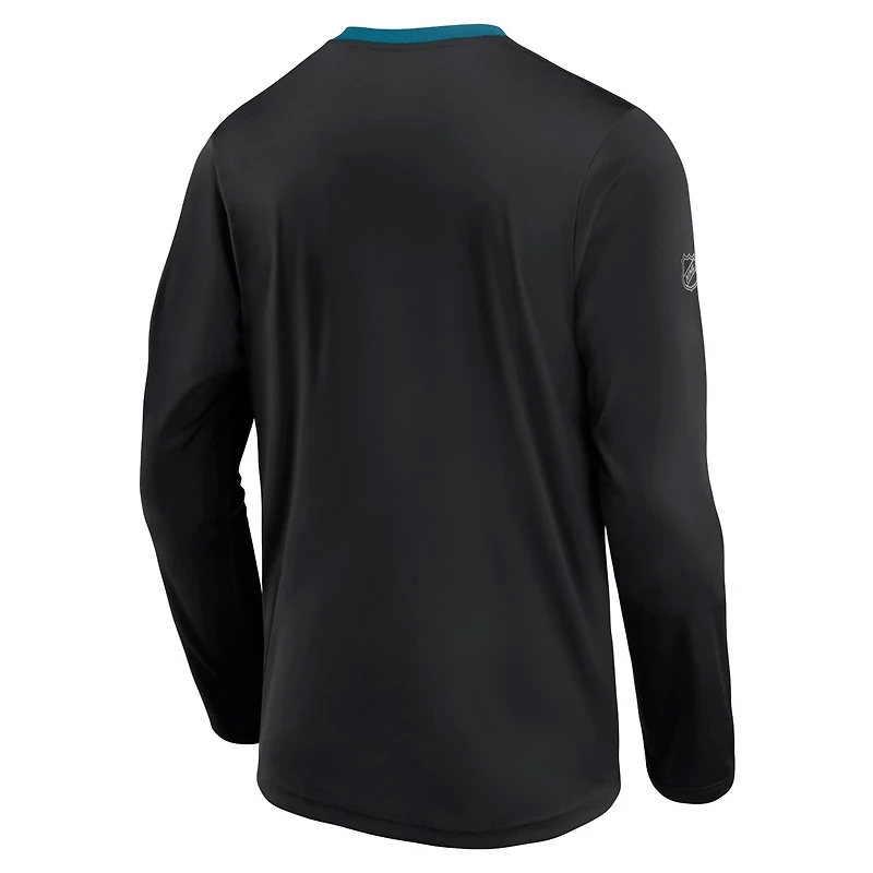 Fanatics San Jose Sharks Authentic Pro Locker Room Long Sleeve T-Shirt