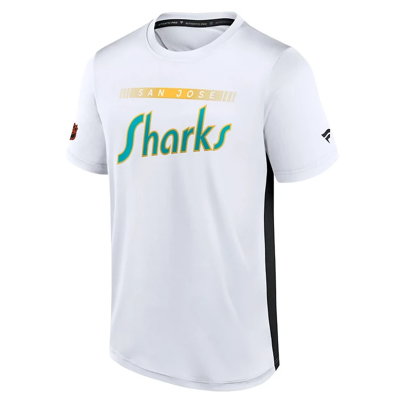 Fanatics San Jose Sharks Special Edition 20 Authentic Pro Tech T-Shirt