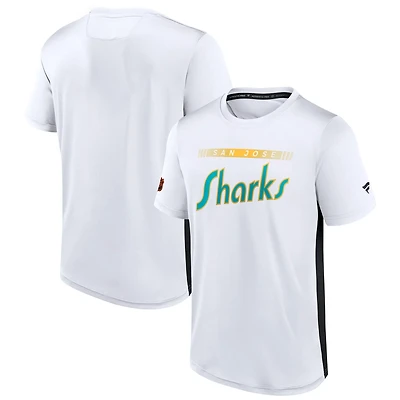 Fanatics San Jose Sharks Special Edition 20 Authentic Pro Tech T-Shirt