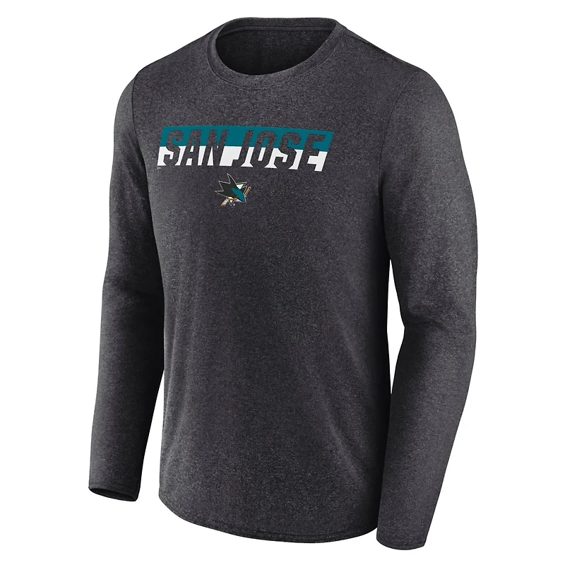 Fanatics San Jose Sharks Transition Long Sleeve T-Shirt