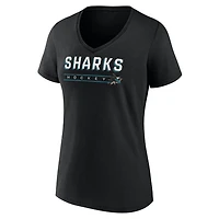 Fanatics San Jose Sharks V-Neck T-Shirt