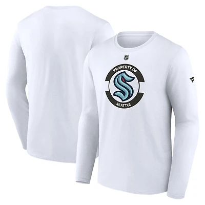 Fanatics Seattle Kraken Authentic Pro Core Secondary Long Sleeve T-Shirt