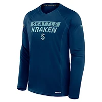 Fanatics Seattle Kraken Authentic Pro Rink Tech Long Sleeve T-Shirt
