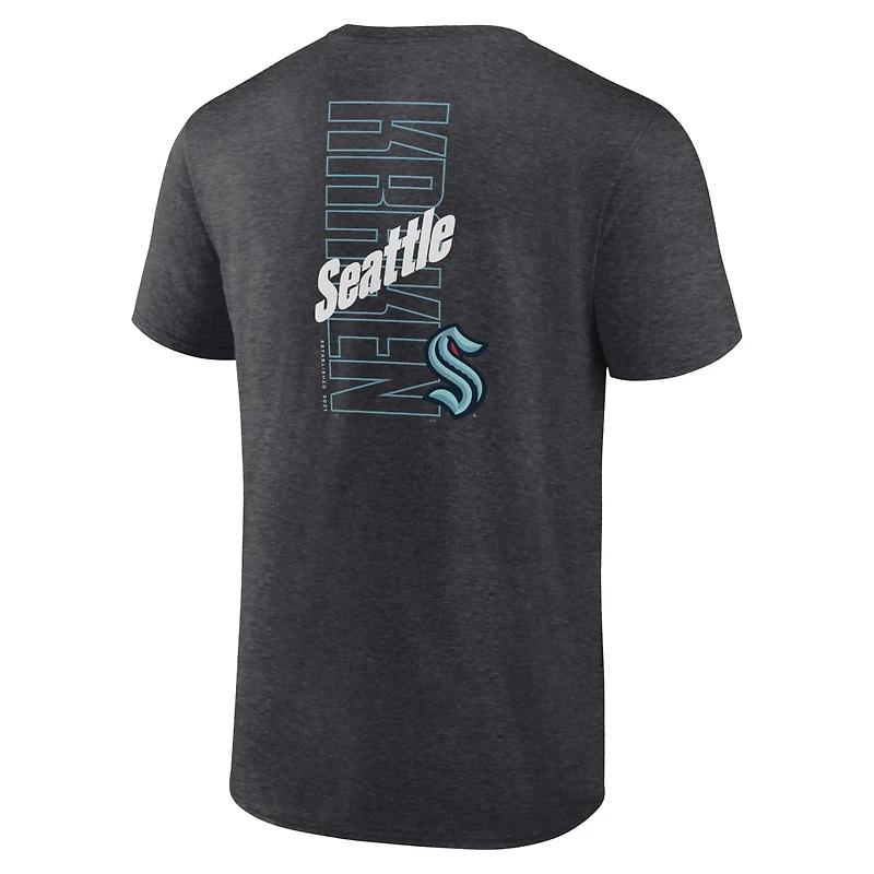 Fanatics Seattle Kraken Backbone T-Shirt
