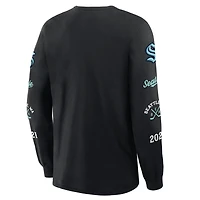Fanatics Seattle Kraken Boxed Legacy Long Sleeve T-Shirt
