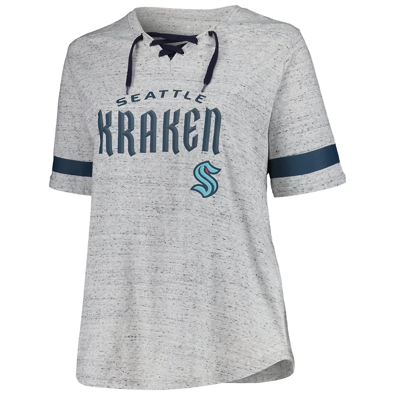 Fanatics Seattle Kraken Plus Lace-Up T-Shirt