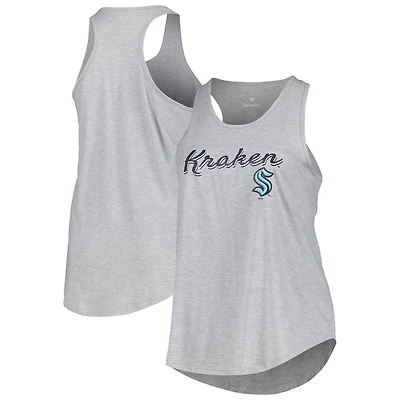 Fanatics Seattle Kraken Plus Racerback Tank Top