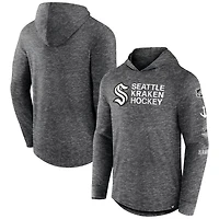 Fanatics Seattle Kraken Stacked Long Sleeve Hoodie T-Shirt