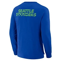 Fanatics Seattle Sounders FC Lob Attempt Stadium Slub Long Sleeve T-Shirt
