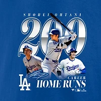Fanatics Shohei Ohtani Los Angeles Dodgers 200th Career Home Run T-Shirt