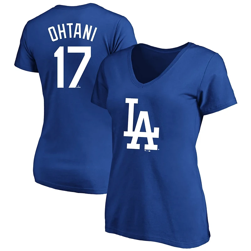Fanatics Shohei Ohtani Los Angeles Dodgers Plus Name  Number T-Shirt