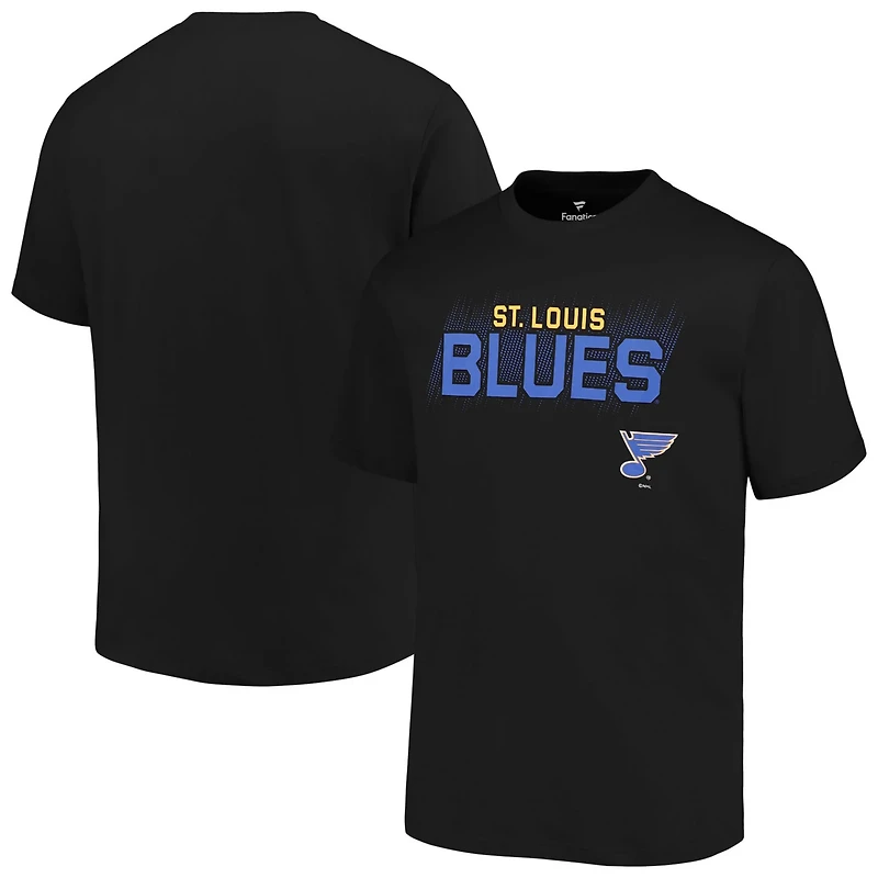 Fanatics St Louis Blues Big  Tall Wordmark T-Shirt