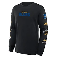 Fanatics St Louis Blues Boxed Legacy Long Sleeve T-Shirt