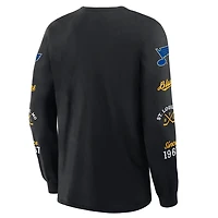 Fanatics St Louis Blues Boxed Legacy Long Sleeve T-Shirt