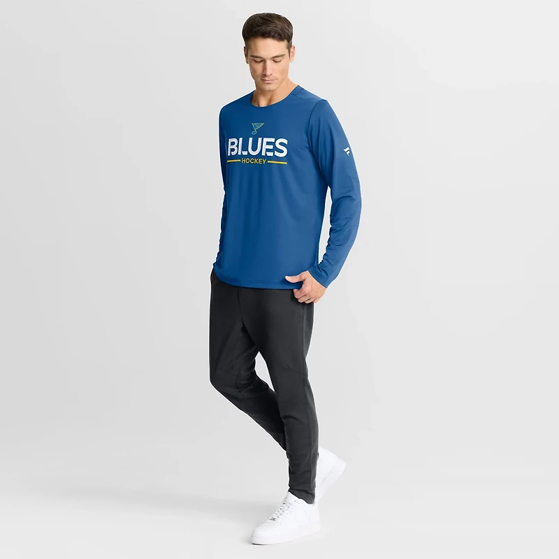 Fanatics St Louis s Authentic Pro Rink Tech Long Sleeve T-Shirt