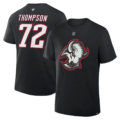Fanatics Tage Thompson Buffalo Sabres Authentic Stack Name Number T-Shirt
