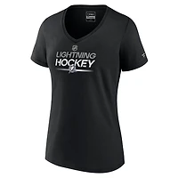 Fanatics Tampa Bay Lightning Alternate Wordmark V-Neck T-Shirt