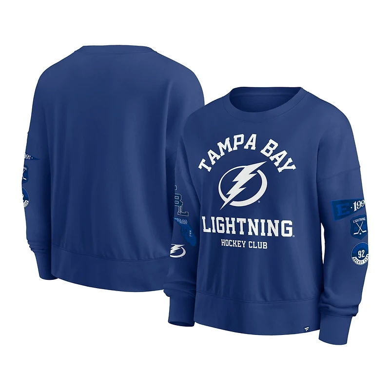 Fanatics Tampa Bay Lightning Go Team Pullover Sweatshirt