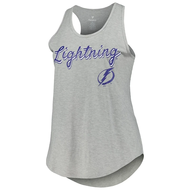 Fanatics Tampa Bay Lightning Plus Racerback Tank Top