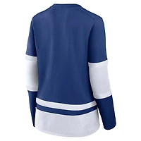 Fanatics Tampa Bay Lightning Prime Time Lace-Up Long Sleeve T-Shirt