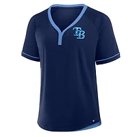 Fanatics Tampa Bay Rays League Diva Star Raglan V-Neck T-Shirt