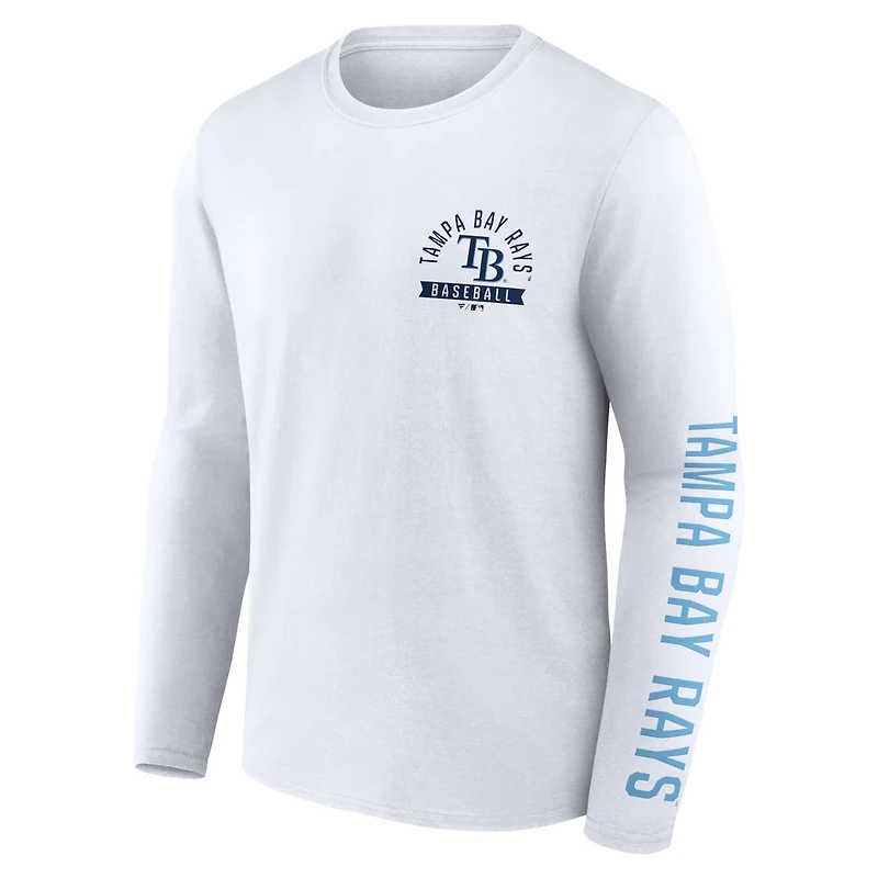 Fanatics Tampa Bay Rays Press Box Long Sleeve T-Shirt