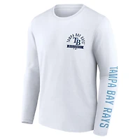 Fanatics Tampa Bay Rays Press Box Long Sleeve T-Shirt