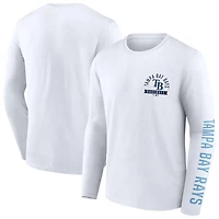 Fanatics Tampa Bay Rays Press Box Long Sleeve T-Shirt