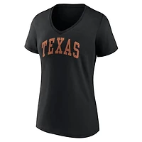 Fanatics Texas Texas Longhorns Basic Arch V-Neck T-Shirt
