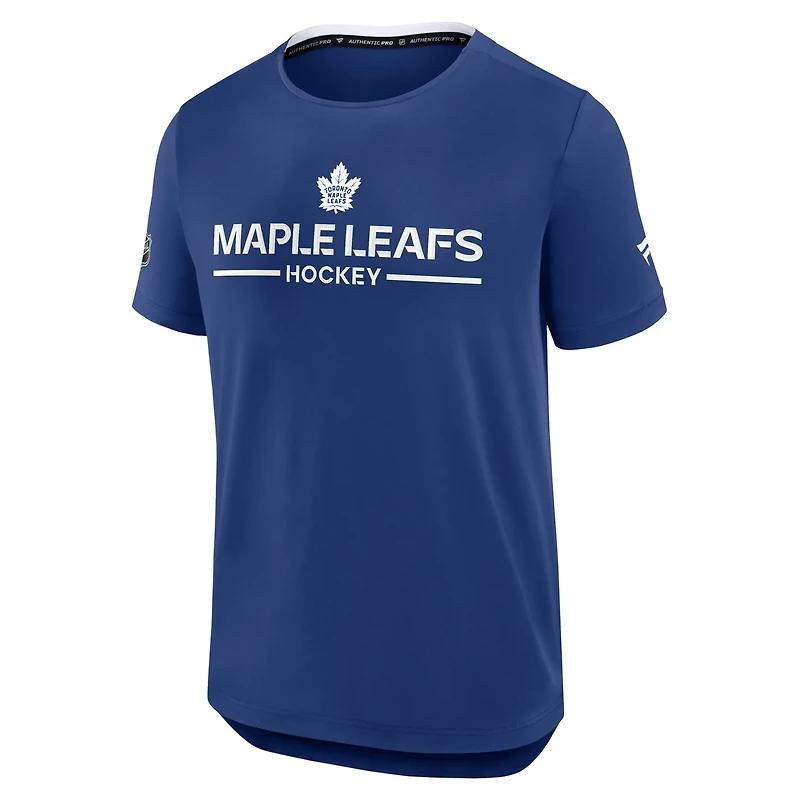 Fanatics Toronto Maple Leafs Authentic Pro Rink Tech T-Shirt
