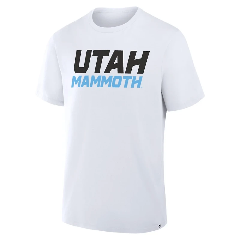 Fanatics Utah Mammoth Wordmark Legacy T-Shirt