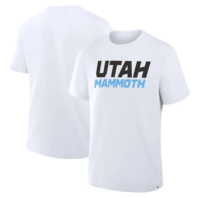 Fanatics Utah Mammoth Wordmark Legacy T-Shirt