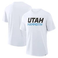 Fanatics Utah Mammoth Wordmark Stadium Slub T-Shirt