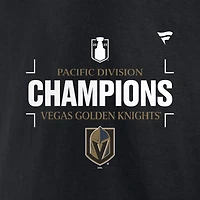 Fanatics Vegas Golden Knights 2025 Pacific Division Champions T-Shirt