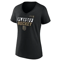 Fanatics Vegas Golden Knights 2025 Stanley Cup Playoffs Breakout V-Neck T-Shirt