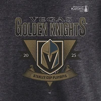 Fanatics Vegas Golden Knights 2025 Stanley Cup Playoffs Crossbar Tri-Blend T-Shirt