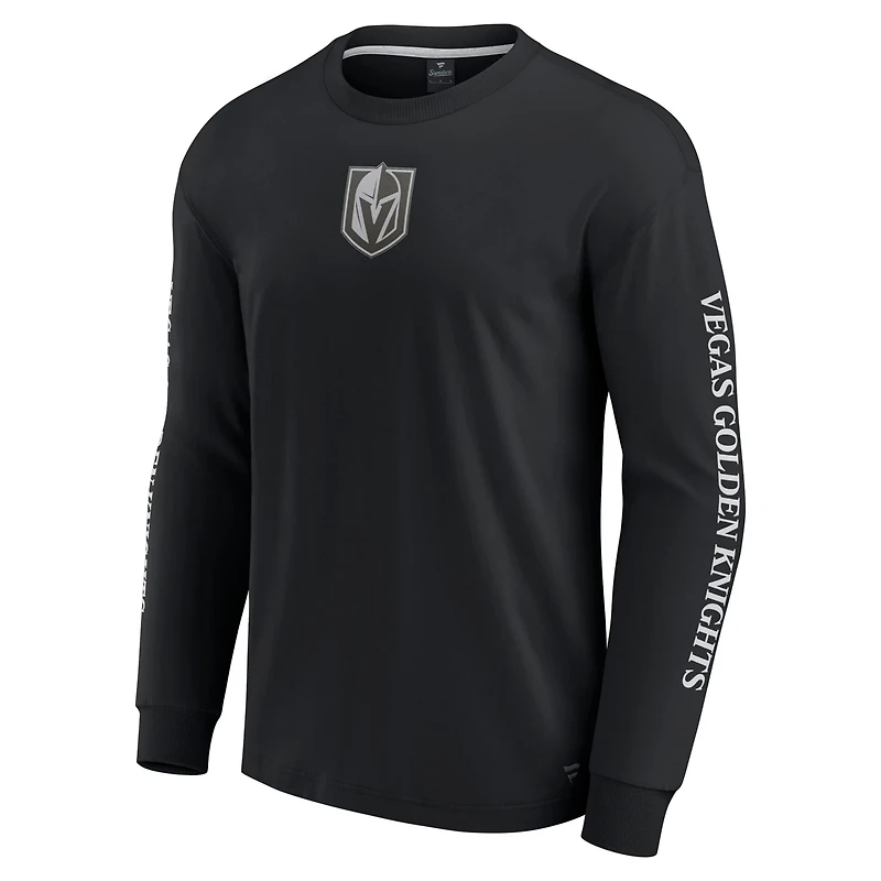 Fanatics Vegas Golden Knights Elements Strive Long Sleeve T-Shirt