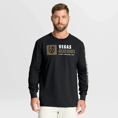 Fanatics Vegas Golden Knights Goal Crease Legacy Long Sleeve T-Shirt