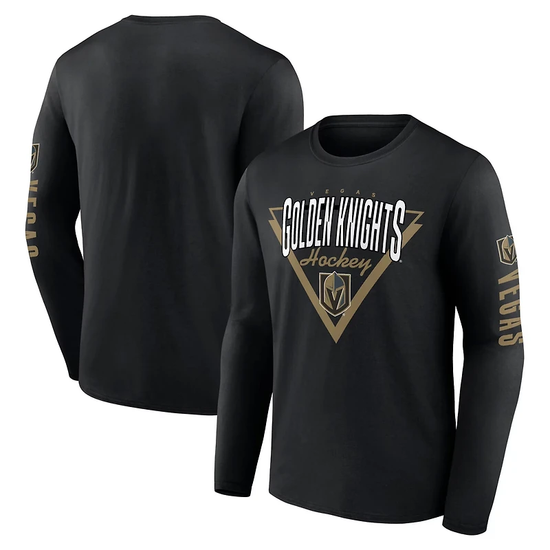 Fanatics Vegas Golden Knights Headline Long Sleeve T-Shirt