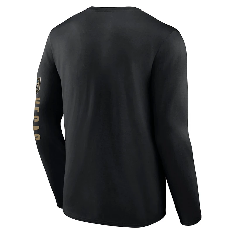 Fanatics Vegas Golden Knights Headline Long Sleeve T-Shirt