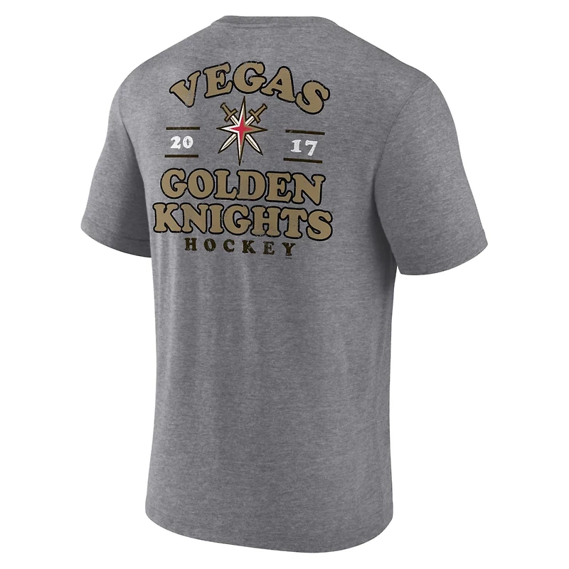 Fanatics Vegas Golden Knights Winger Tri-Blend T-Shirt