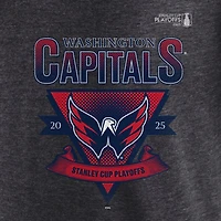 Fanatics Washington Capitals 2025 Stanley Cup Playoffs Crossbar Tri-Blend T-Shirt