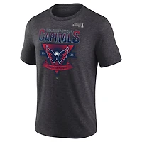 Fanatics Washington Capitals 2025 Stanley Cup Playoffs Crossbar Tri-Blend T-Shirt