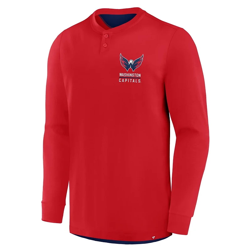 Fanatics Washington Capitals Adrenaline Push Long Sleeve T-Shirt