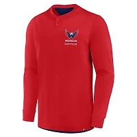 Fanatics Washington Capitals Adrenaline Push Long Sleeve T-Shirt