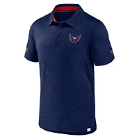 Fanatics Washington Capitals Authentic Pro Jacquard Polo