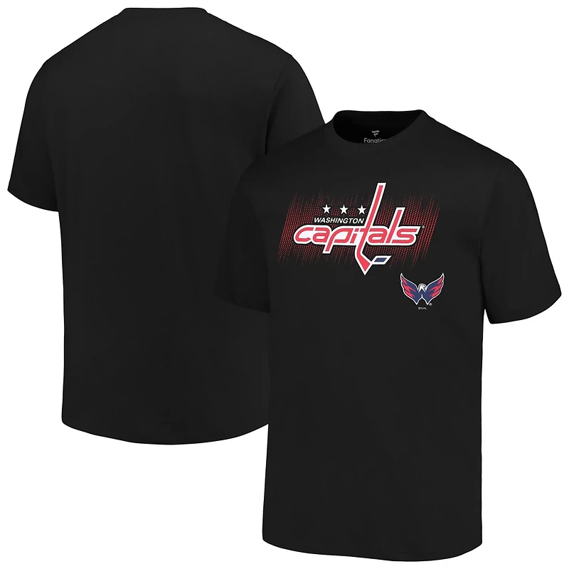 Fanatics Washington Capitals Big  Tall Wordmark T-Shirt