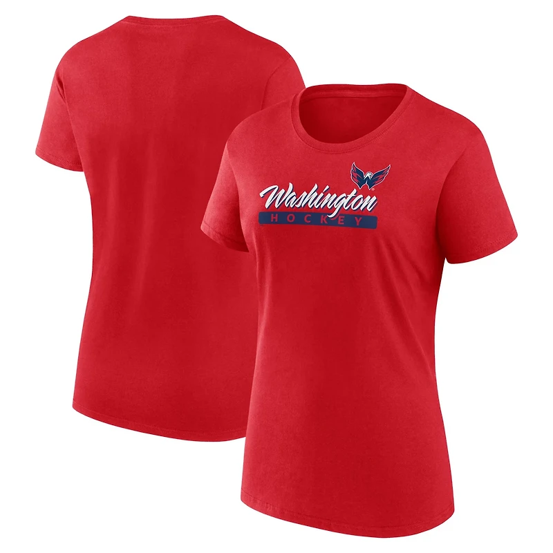 Fanatics Washington Capitals Risk Cotton T-Shirt